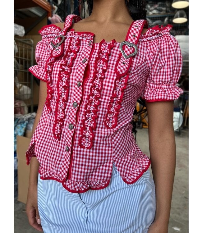 Vintage Tiroler blouses groothandel | ReRags
