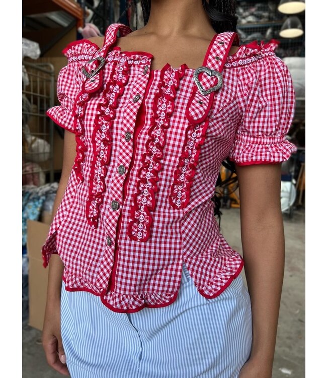 Vintage Tops: Tyrolean Blouses