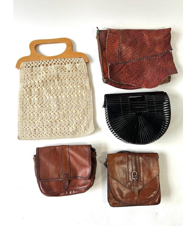 Sacs Vintage: Sacs Hippies &  à Outils en Cuir