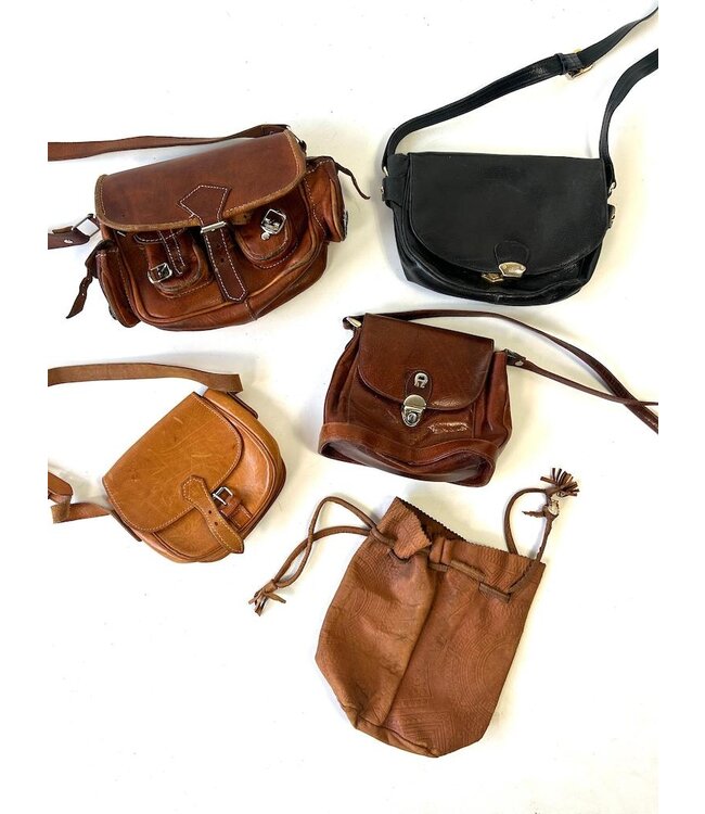 Sacs Vintage: Sacs Hippies &  à Outils en Cuir