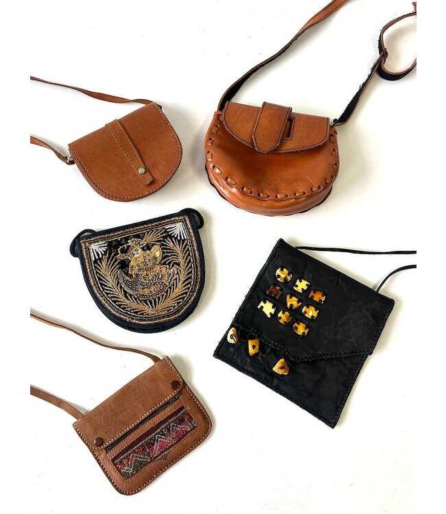 Sacs Vintage: Sacs Hippies &  à Outils en Cuir