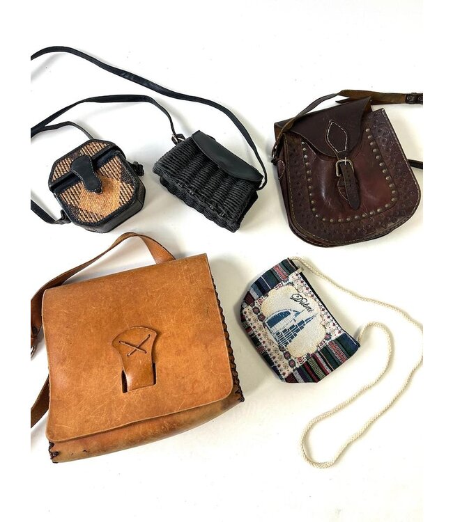 Sacs Vintage: Sacs Hippies &  à Outils en Cuir