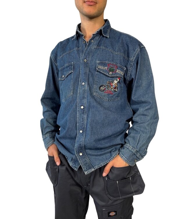 Chemises en Jean Hommes Vintage en Gros | ReRags