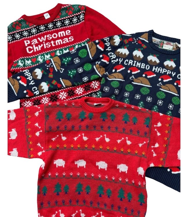 Vintage Knitwear: Christmas Jumpers