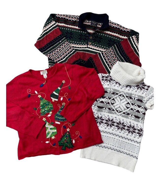 Vintage Knitwear: Christmas Jumpers