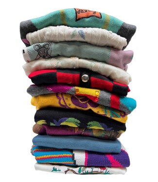 Vintage Strickwaren | Application Jumpers & Strickjacken Damen