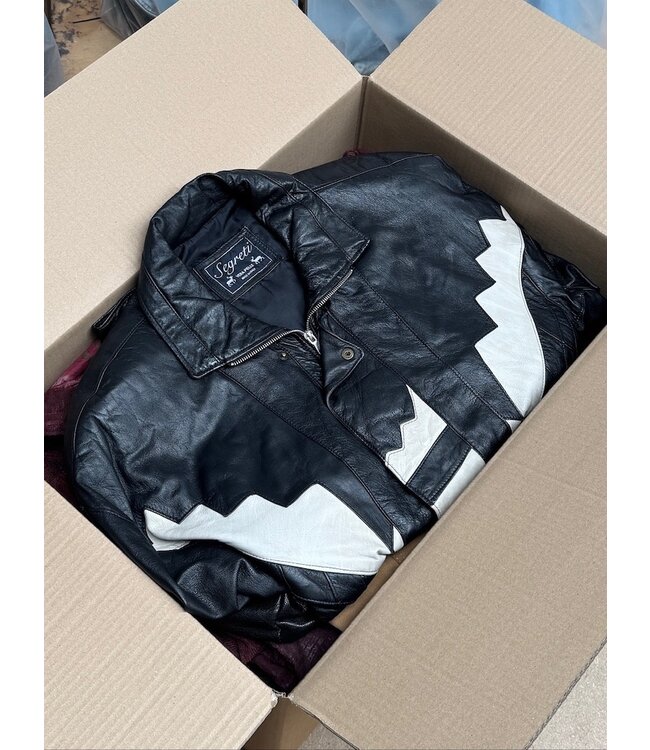 Curated Vintage Box:  Leather Mix (40kg)