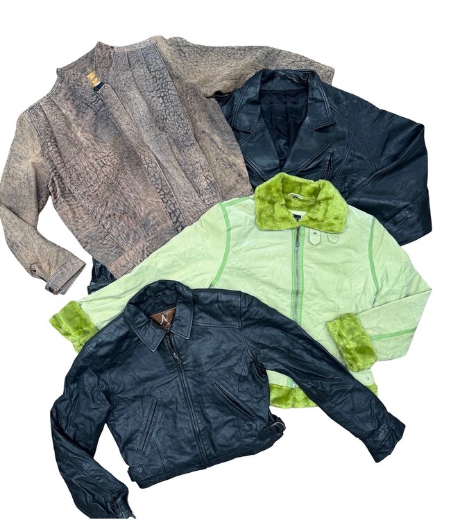 Vintage 80s & 90s Leather Jackets Wholesale | ReRags
