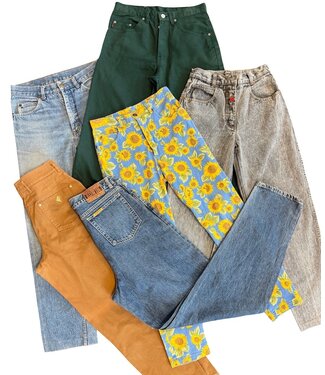 Vintage Pants: High Waisted Jeans Ladies