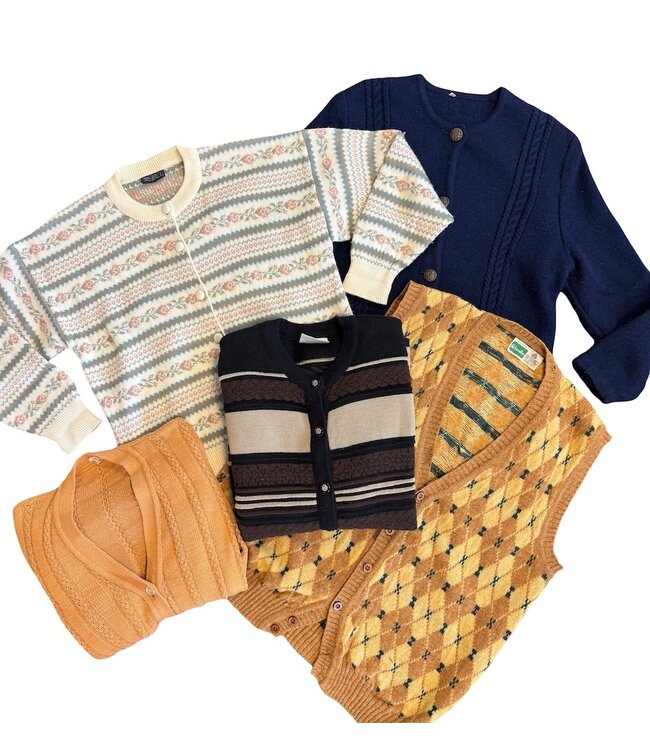 Vintage Knitwear: Cardigans Ladies
