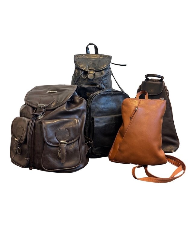Vintage Bags: Leather Backpacks