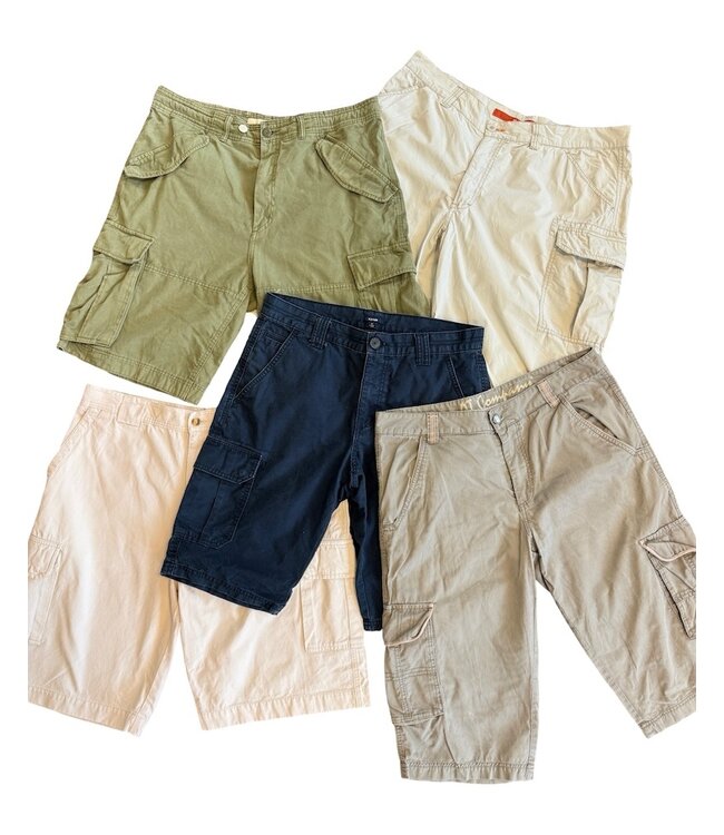 Shorts Vintage: Shorts Cargo Y2K Hommes