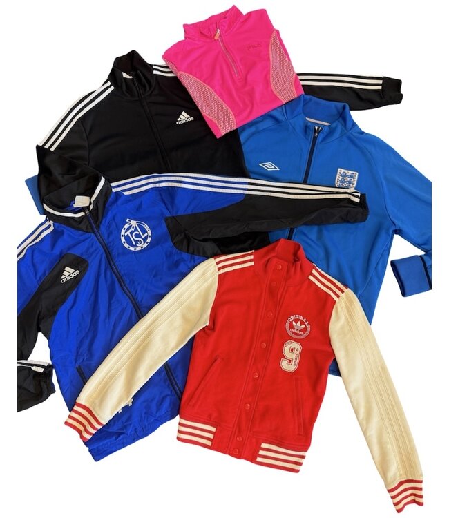 Vintage Y2K diseñador Track tops al por mayor | ReRags