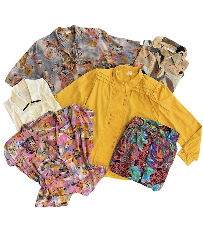 Hauts Vintage: Chemises 90's
