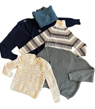 Vintage Strickwaren | Heavy Knitted Strickjacken & Pullover