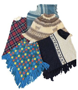 Vintage Knitwear: Poncho's