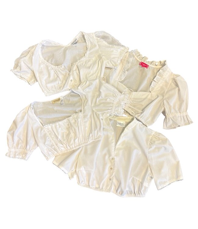Hauts Vintage: Chemisiers Dirndl