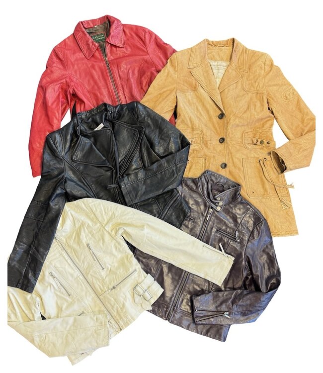 Vintage Jackets: Y2K Leather Jackets Ladies