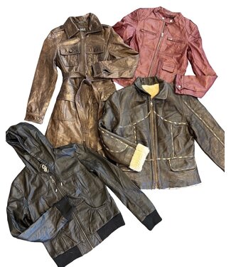 Vintage Jacken | Y2K Lederjacken Damen