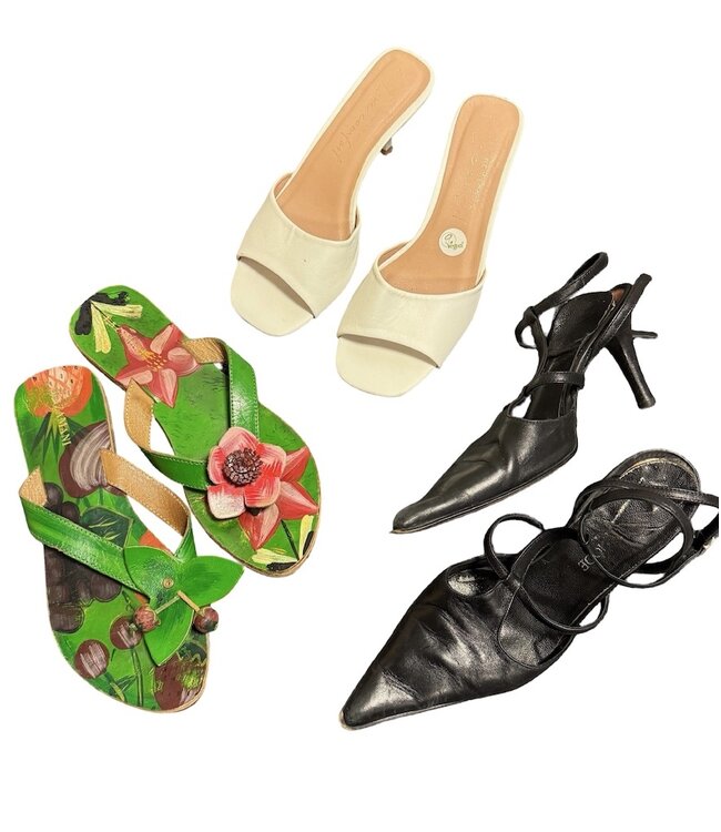 Chaussures Vintage:  Sandales Y2K