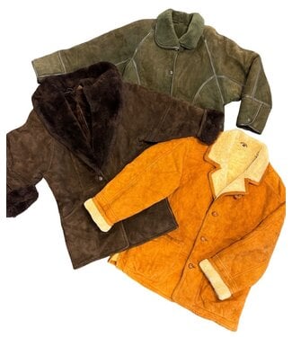 Vintagekappor | 90s Lammy kappor dam