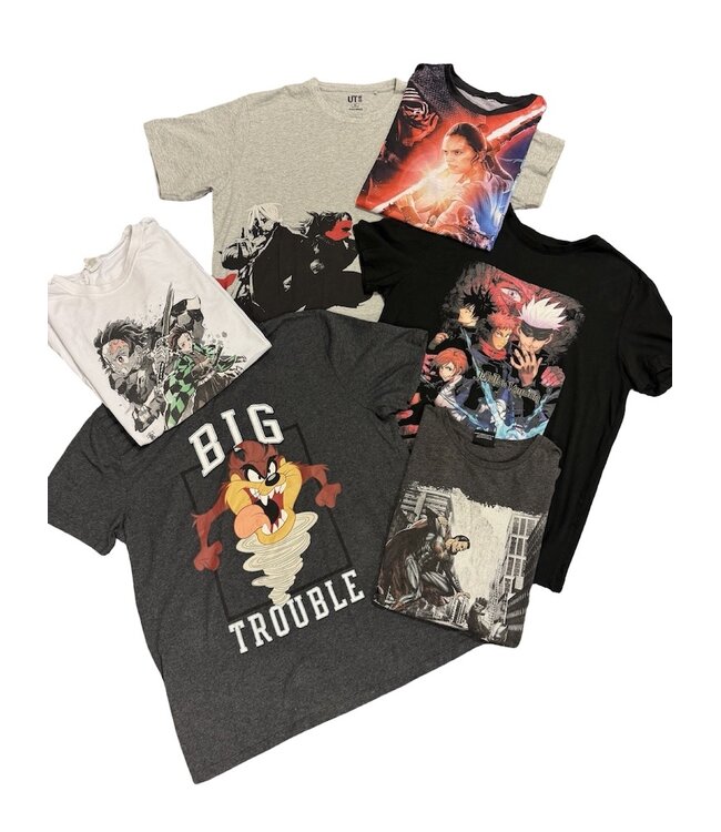 T-Shirts Comique et Manga Vintage en Gros | ReRags
