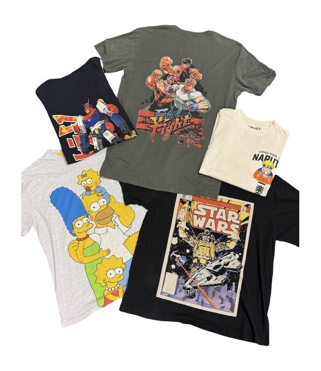 T-Shirts Comique et Manga Vintage en Gros | ReRags
