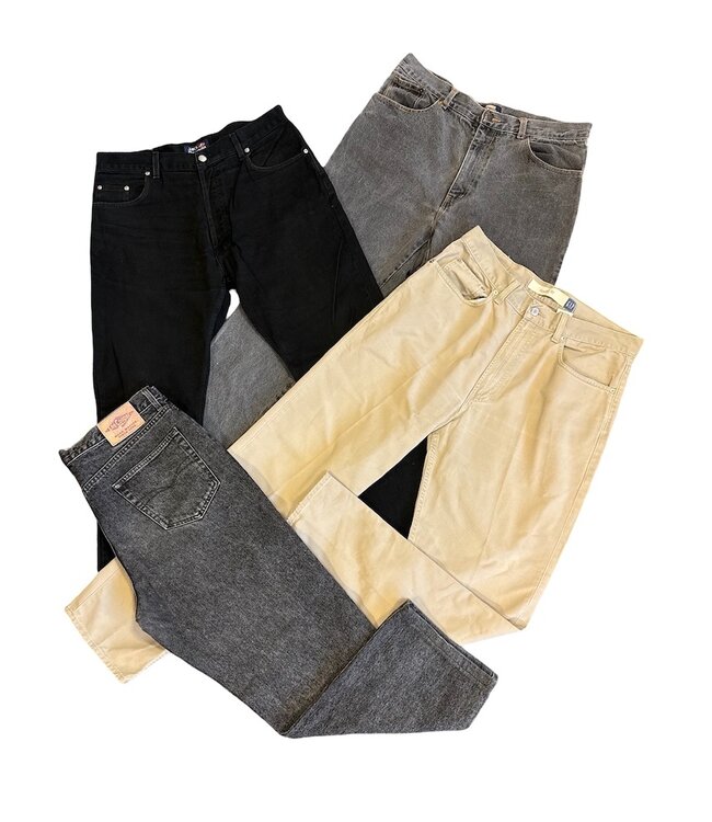 Jeans Taille Haute Homme Vintage en Gros | ReRags