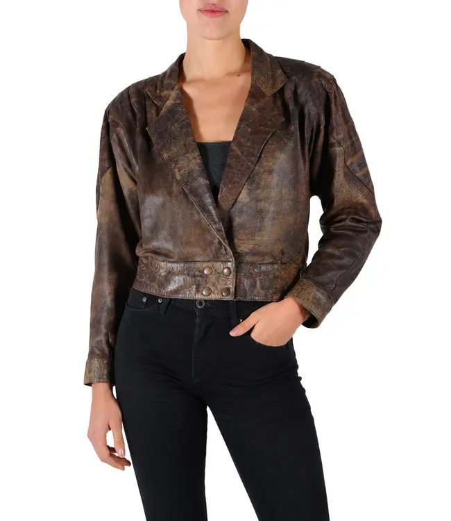 Vintage 80s & 90s Leather Jackets Wholesale | ReRags