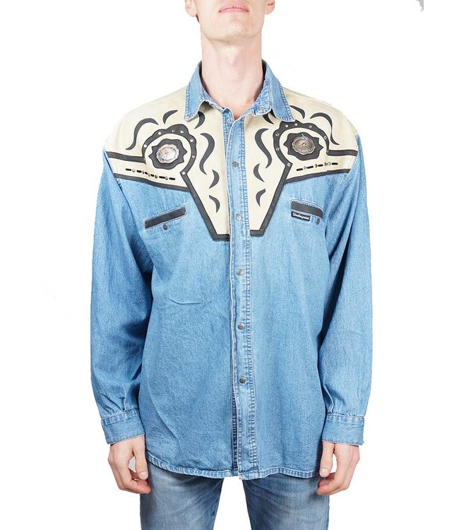 Chemises en Jean Hommes Vintage en Gros | ReRags