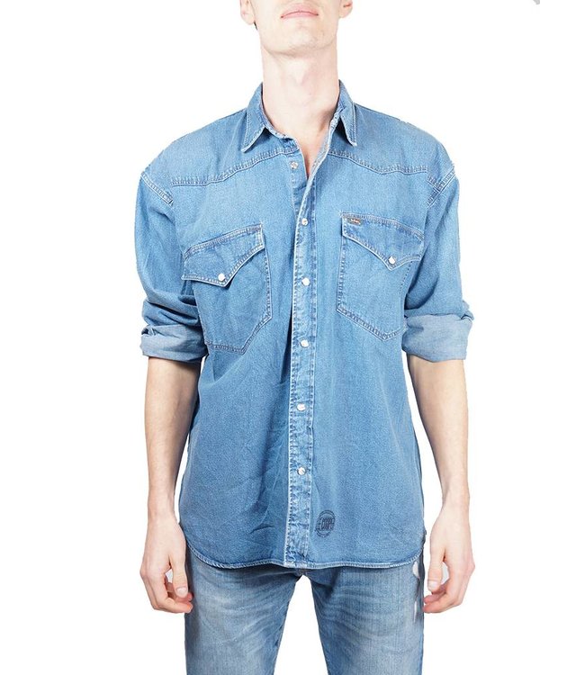 Chemises Vintage: Chemises en Jean Hommes