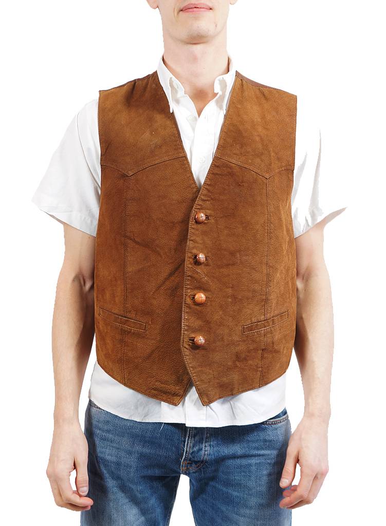 Vintage Jackets: Leather Vests Men - ReRags Vintage Clothing Wholesale