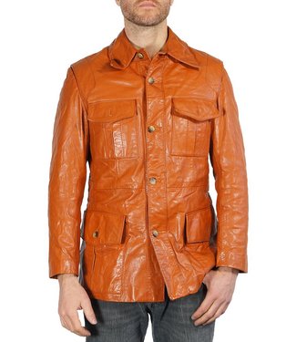 Vestes Vintage: Nappa Vestes en Cuir 70's Hommes