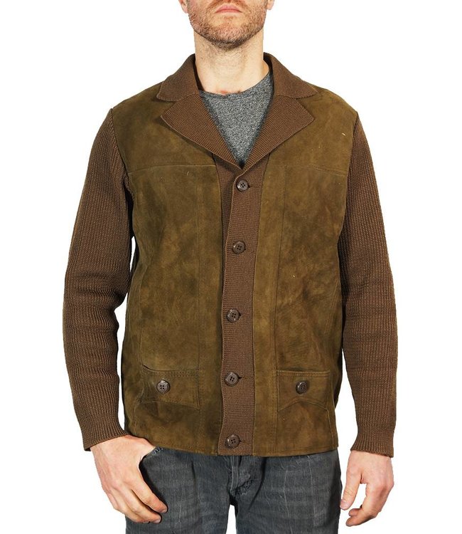 Vestes Vintage: 70's Vestes en Daim Hommes