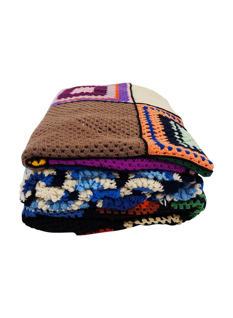 Vintage Blankets Knitted Blankets ReRags Vintage Clothing Wholesale