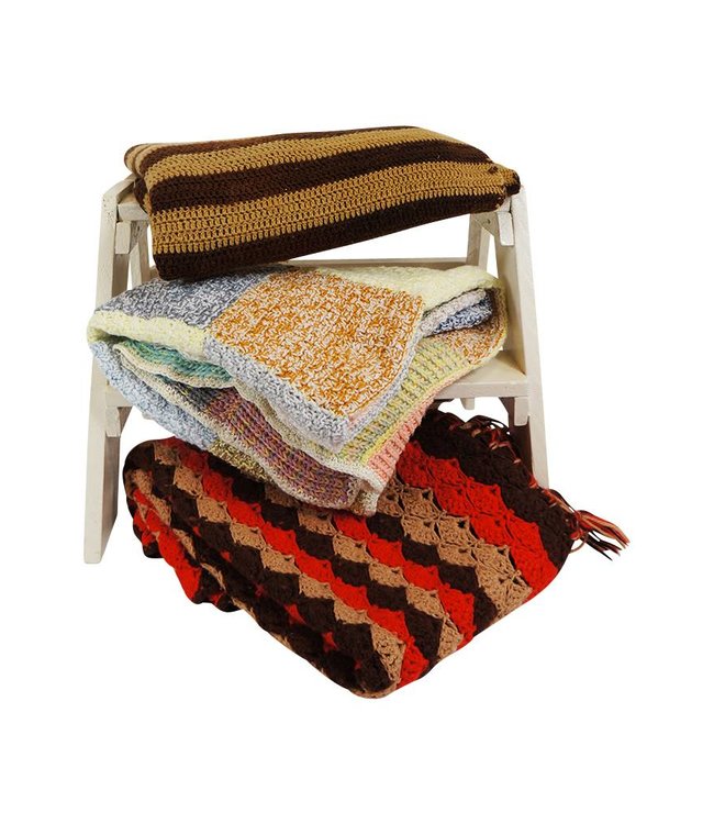 Couvertures Vintage: Couvertures en Tricot