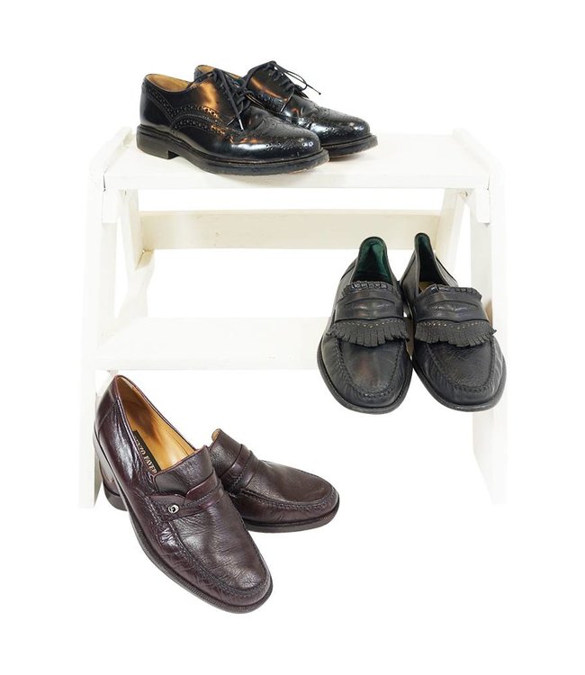 Chaussures Vintage: Chaussures en Cuir Hommes