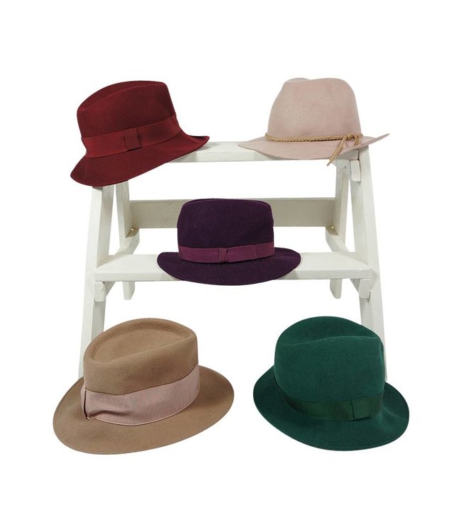 Fedora & Felt hatte dame Engros | ReRags