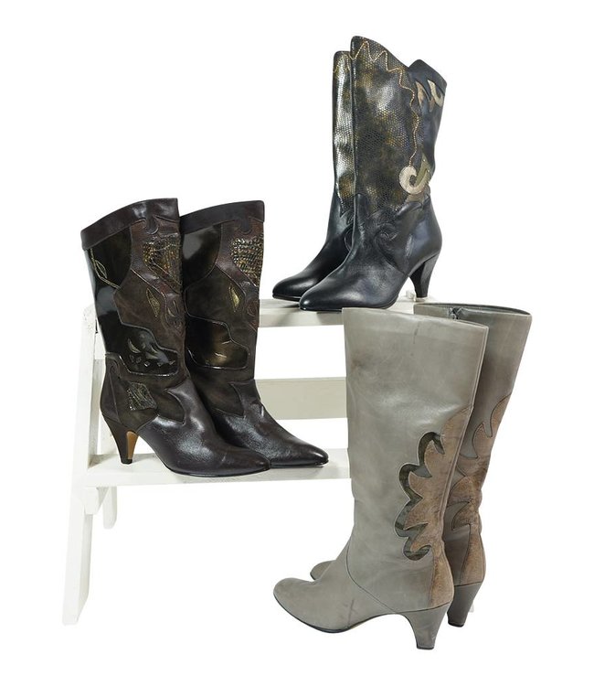 Chaussures Vintage: Bottes 80's