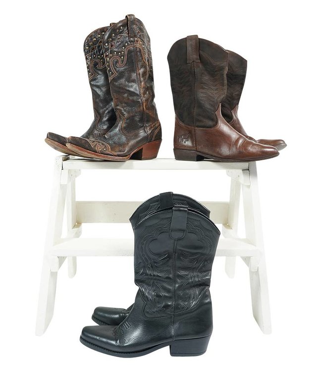 Chaussures Vintage: Bottes de Cow-Boy