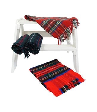 Vintage Scarves: Tartan Scarves