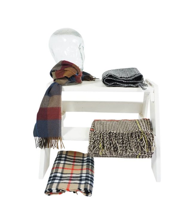 Vintage Tartan Scarves Wholesale | ReRags
