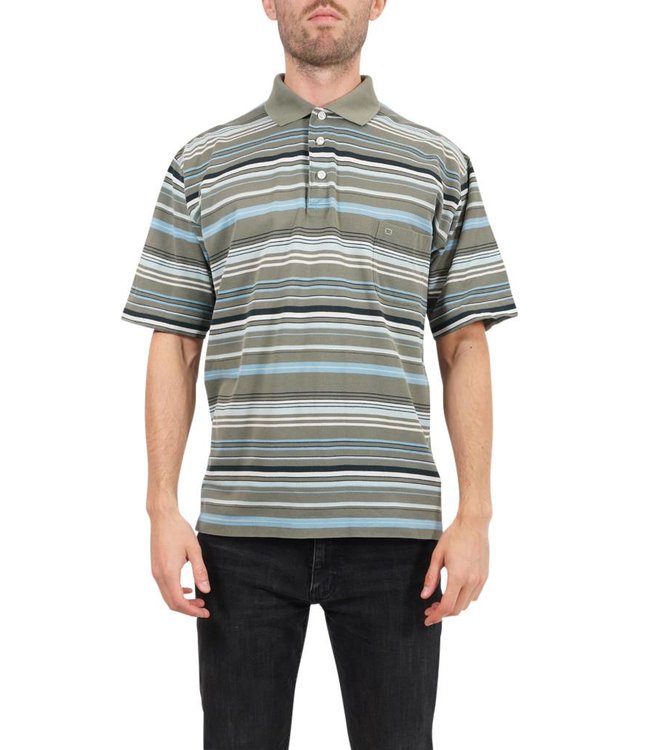 Chemises Vintage: Polos à Rayures