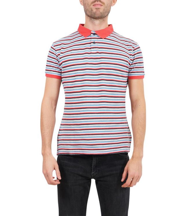 Chemises Vintage: Polos à Rayures