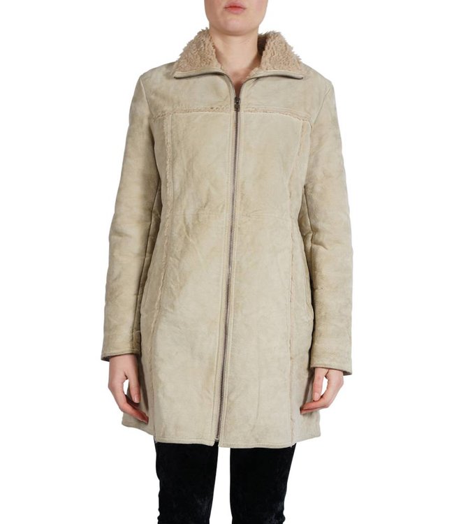 Vintage Coats: Faux Suede Lady Coats & Jackets