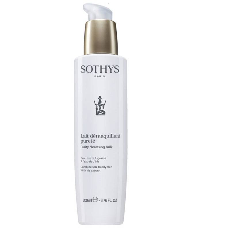 Sothys Sothys Purity cleansing milk -reinigingsmelk gemengde tot vette huid met iris extract