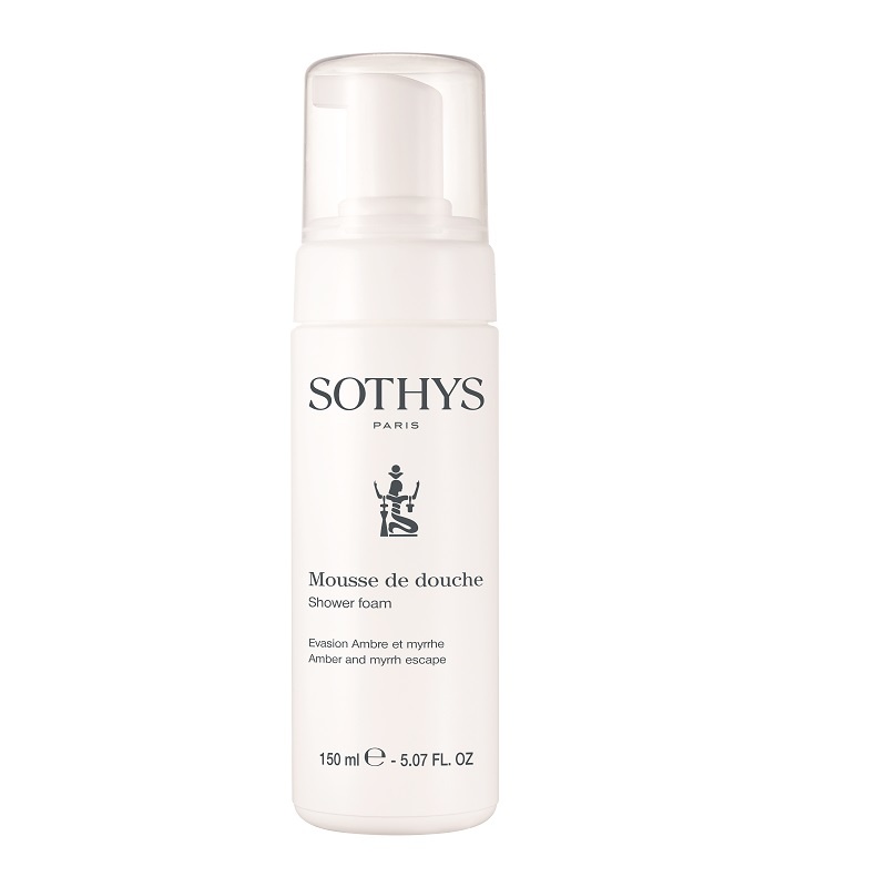 Sothys Paris Sothys Shower foam Amber Myrrh escape Mousse de Douche Evasion Ambre et Myrrhe
