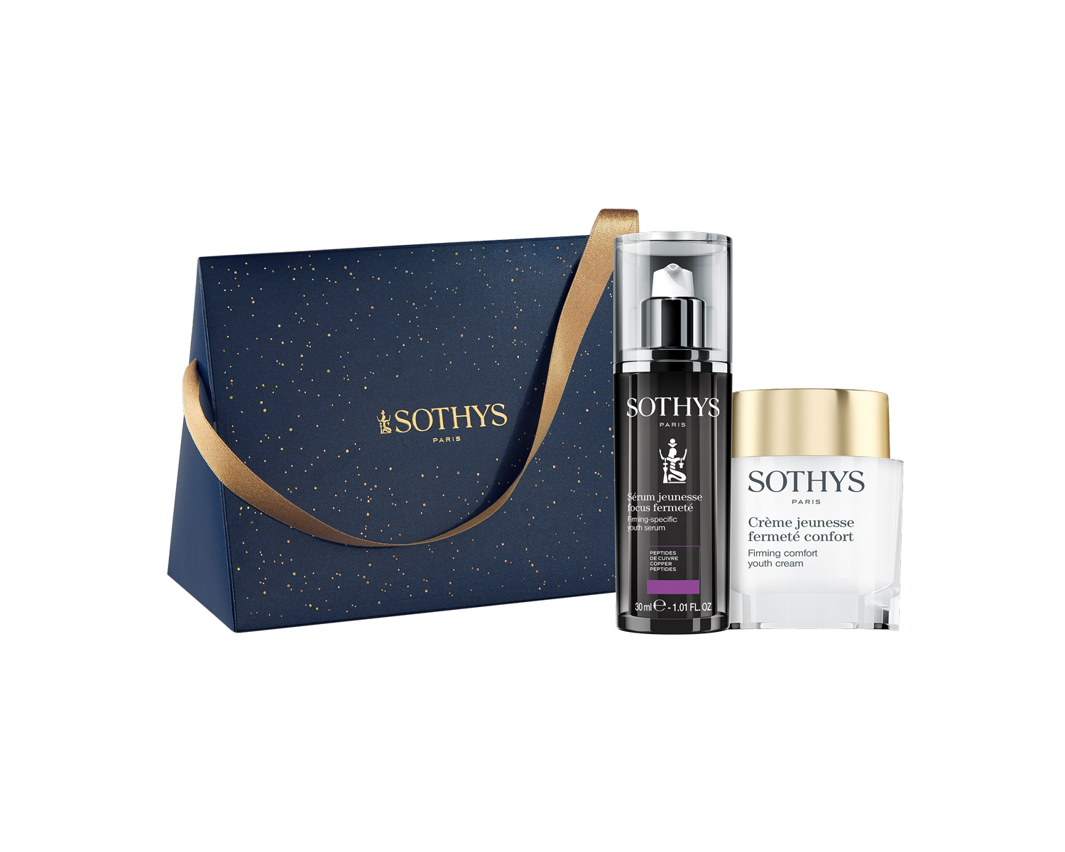 Sothys Sothys Crème Jeunesse confort Fermeté, Crème Confort Jeunesse Straffung + Sothys Sérum jeunesse focus fermeté