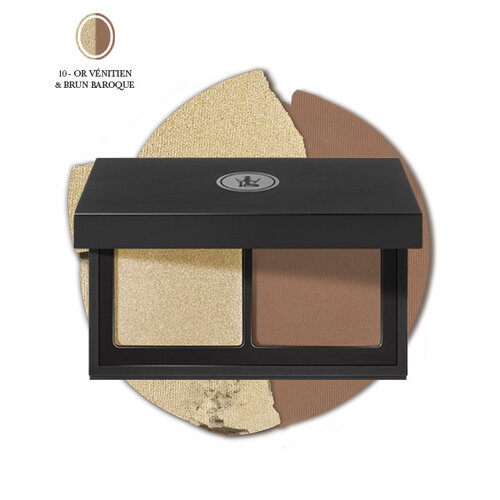 Sothys Paris Sothys Pallette yeux-Eye duo pallette 10 Or Vénitienne + Brun Baroque