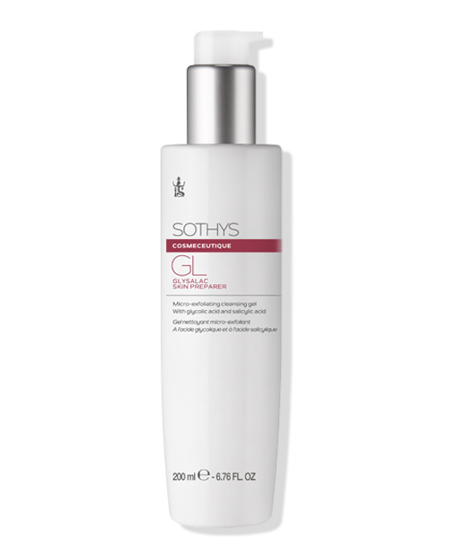 Sothys Sothys Cosmeceutique GL Glysalac skin preparer micro exfoliating cleansing gel with glycolic and salicyl acid